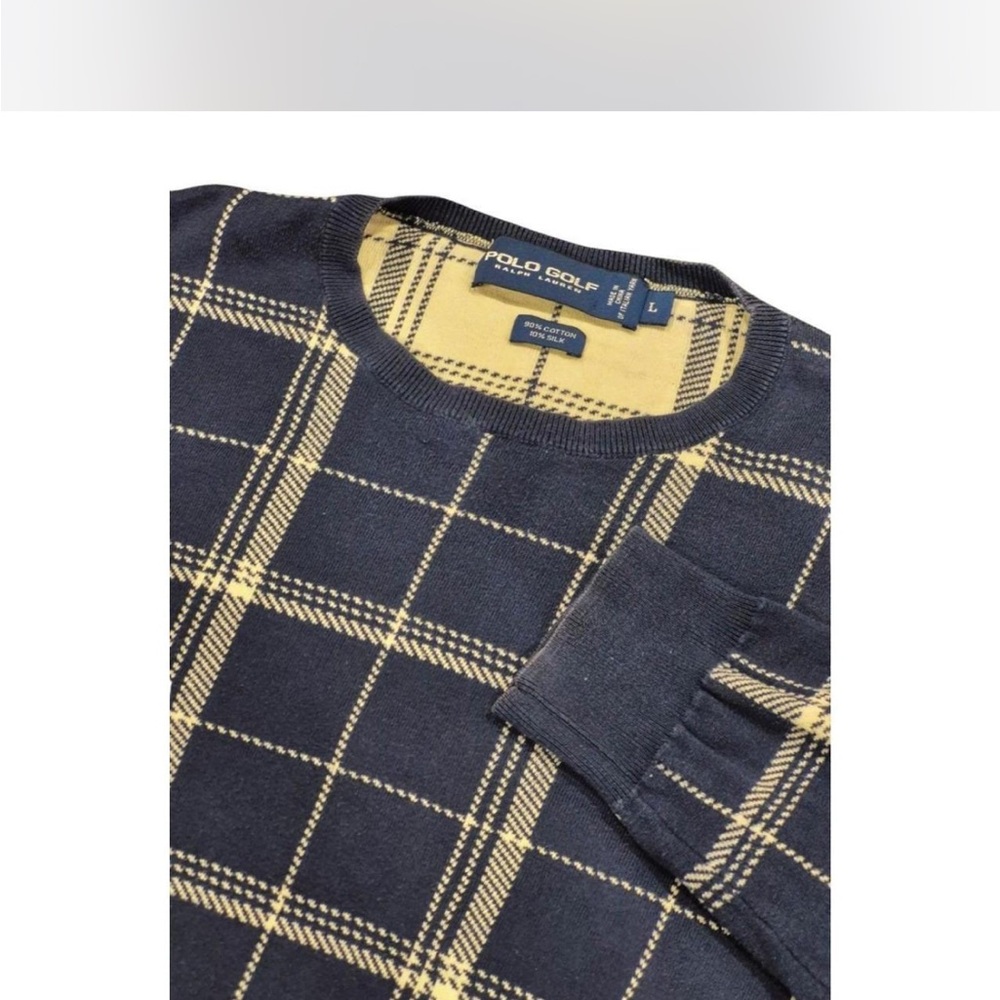 VINTAGE Polo Golf Ralph Lauren silk sweater